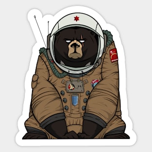 SOVIET URSA SPACE PROJECT Sticker